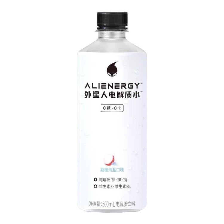 Genki Alienergy Lychee and Sea Salt Flavored water with Electrolytes 500mL - China