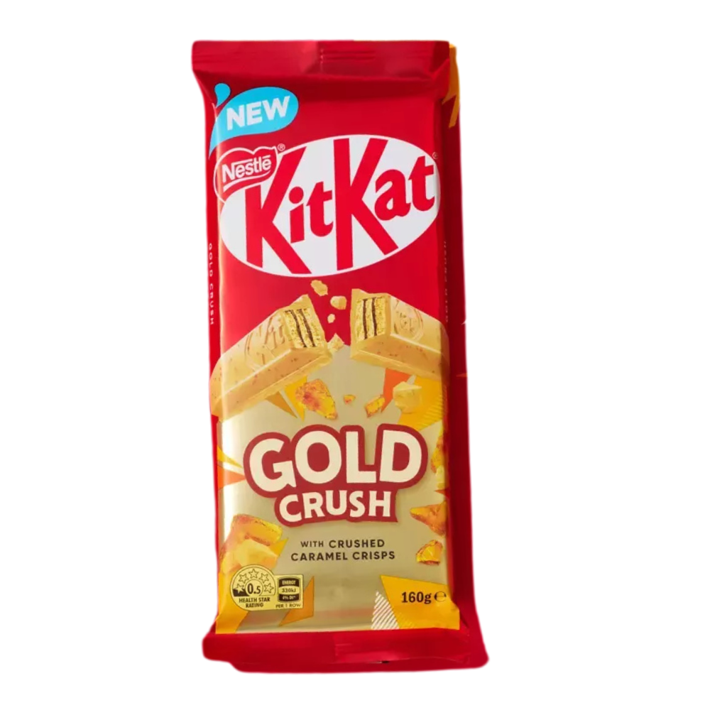 Kitkat Gold Crush Chocolate - Australia