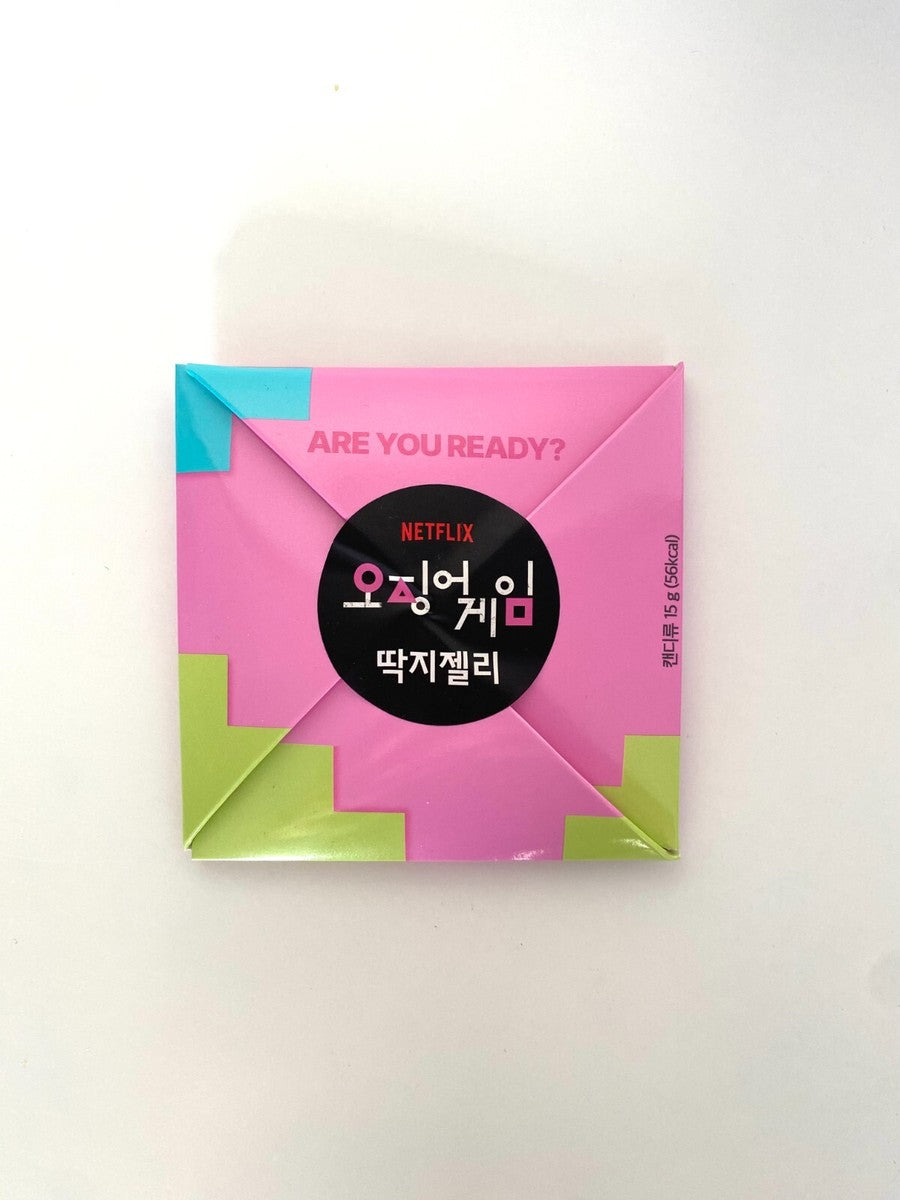 Squid game Ddakji Jelly - South Korea