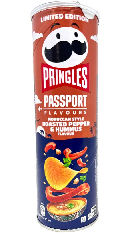 Pringles Roasted Pepper And Hummus- Germany