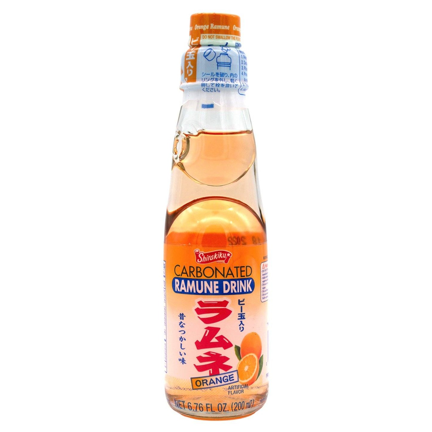 Sriraku Ramune Orange Flavor - Japan