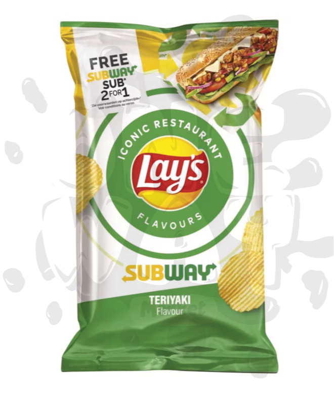 Lay's Subway Teriyaki 150g - Germany