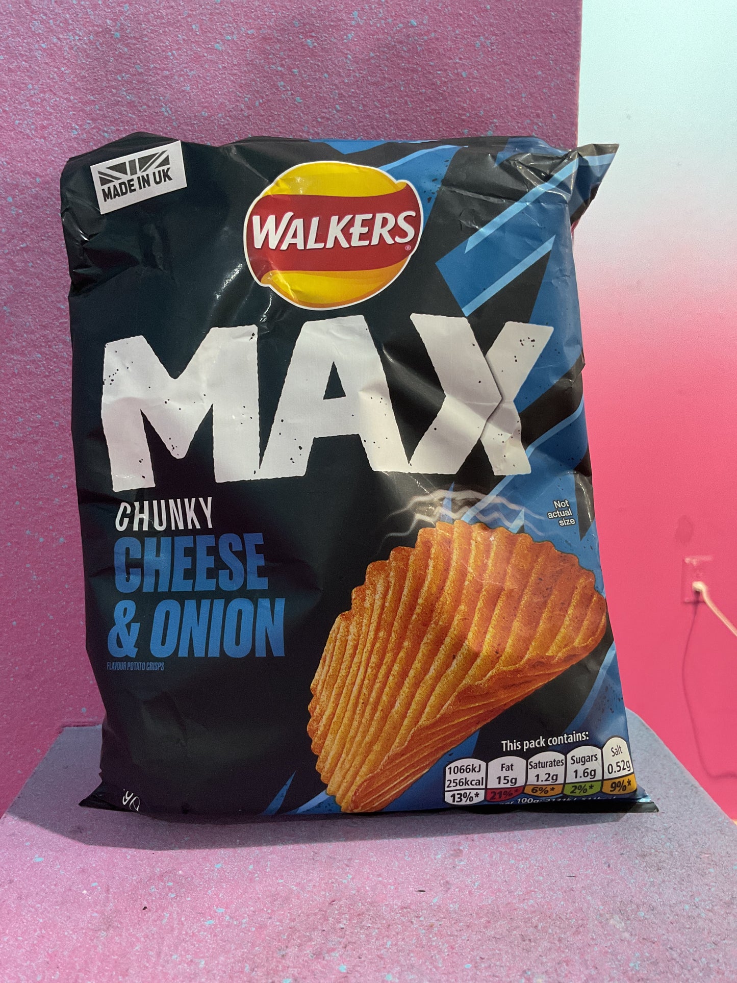 Walker Max Chunky Cheese and onion