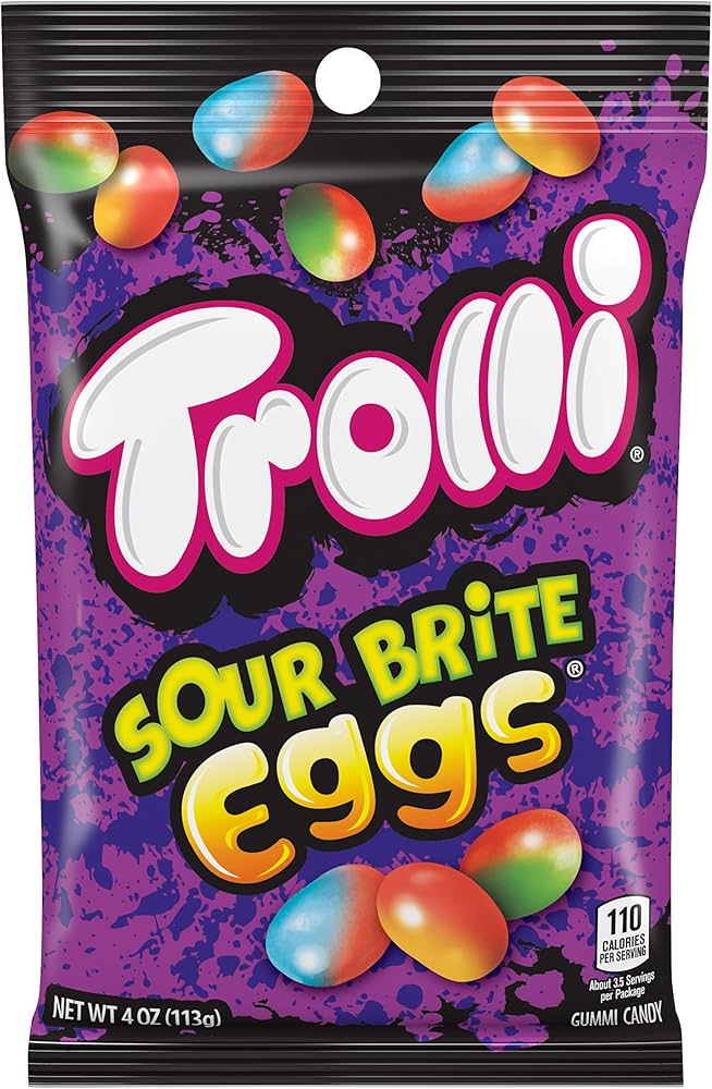 Sour Brite Eggs Trolli Candy - Germany