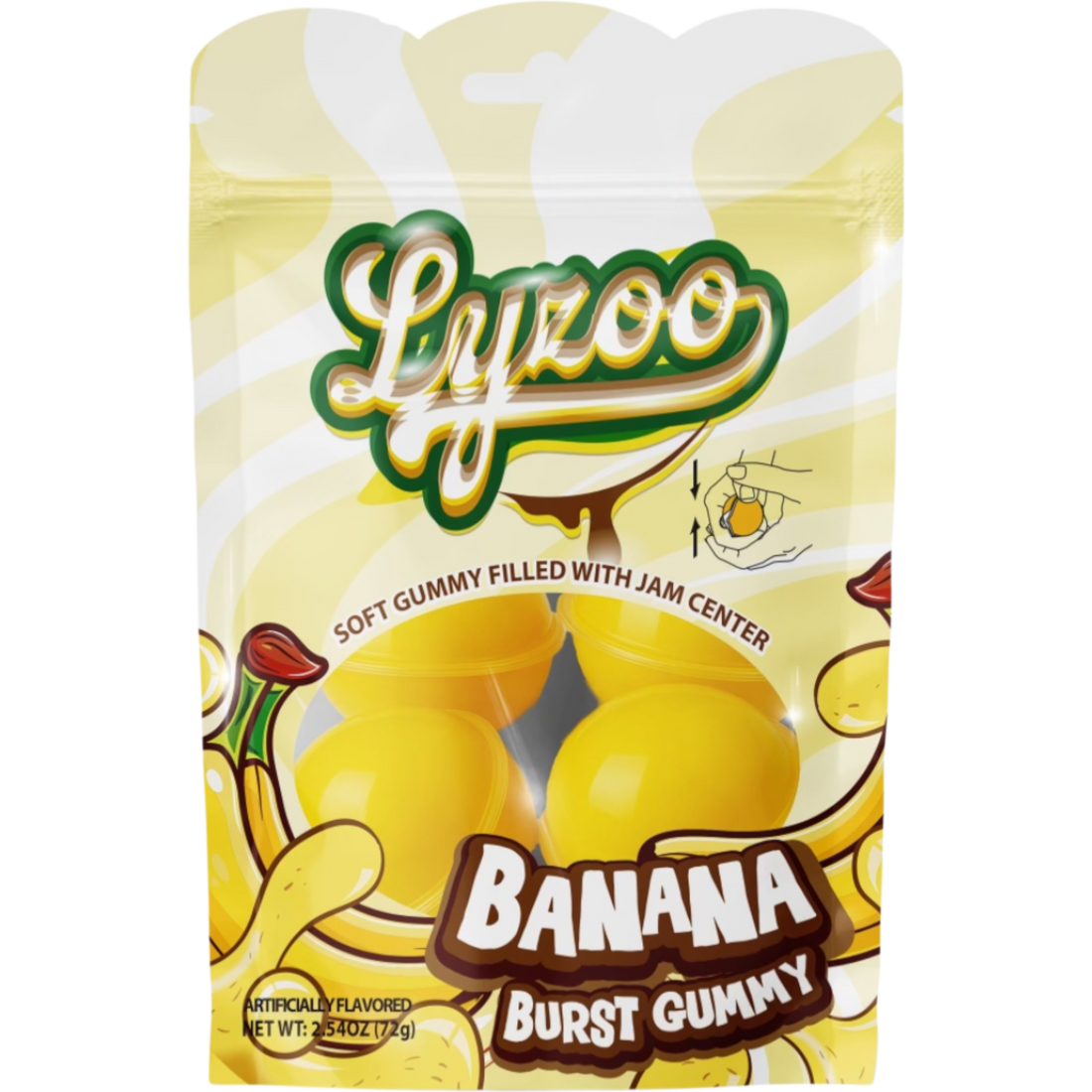 Lyzoo banana gummy