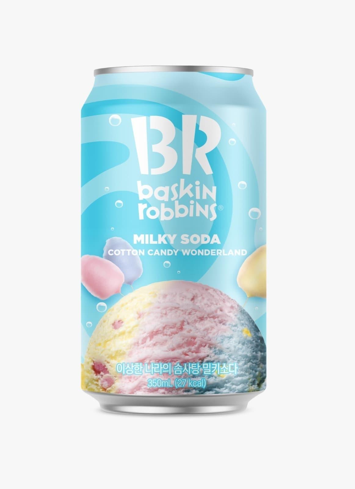 Baskin Robbins Milky Soda Cotton Candy Wonderland - Korea