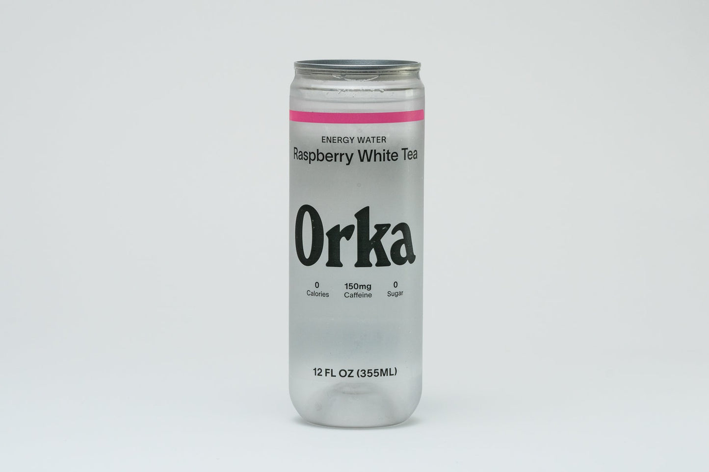 Orka Energy Water Raspberry White Tea Flavor 150mg Caffeine - Iceland