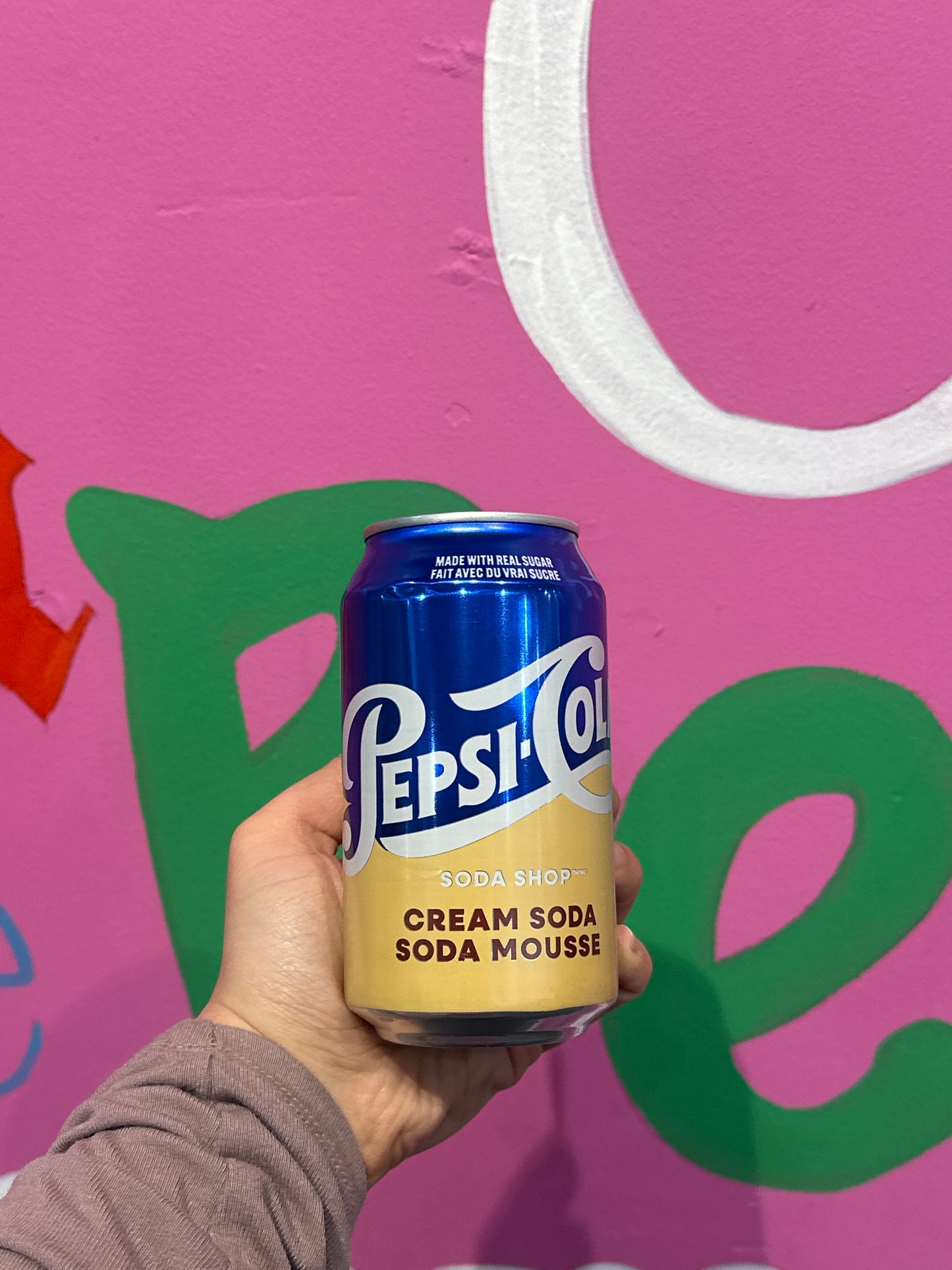 Pepsi Cola Cream Soda-canda