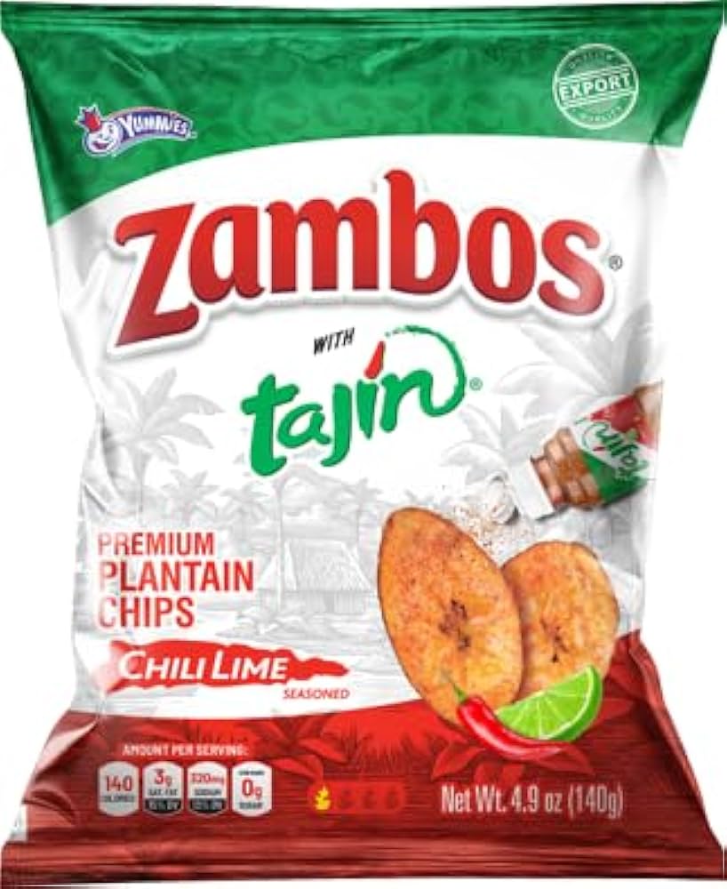 Zambos with Tajin Plantain Chips - Mexico