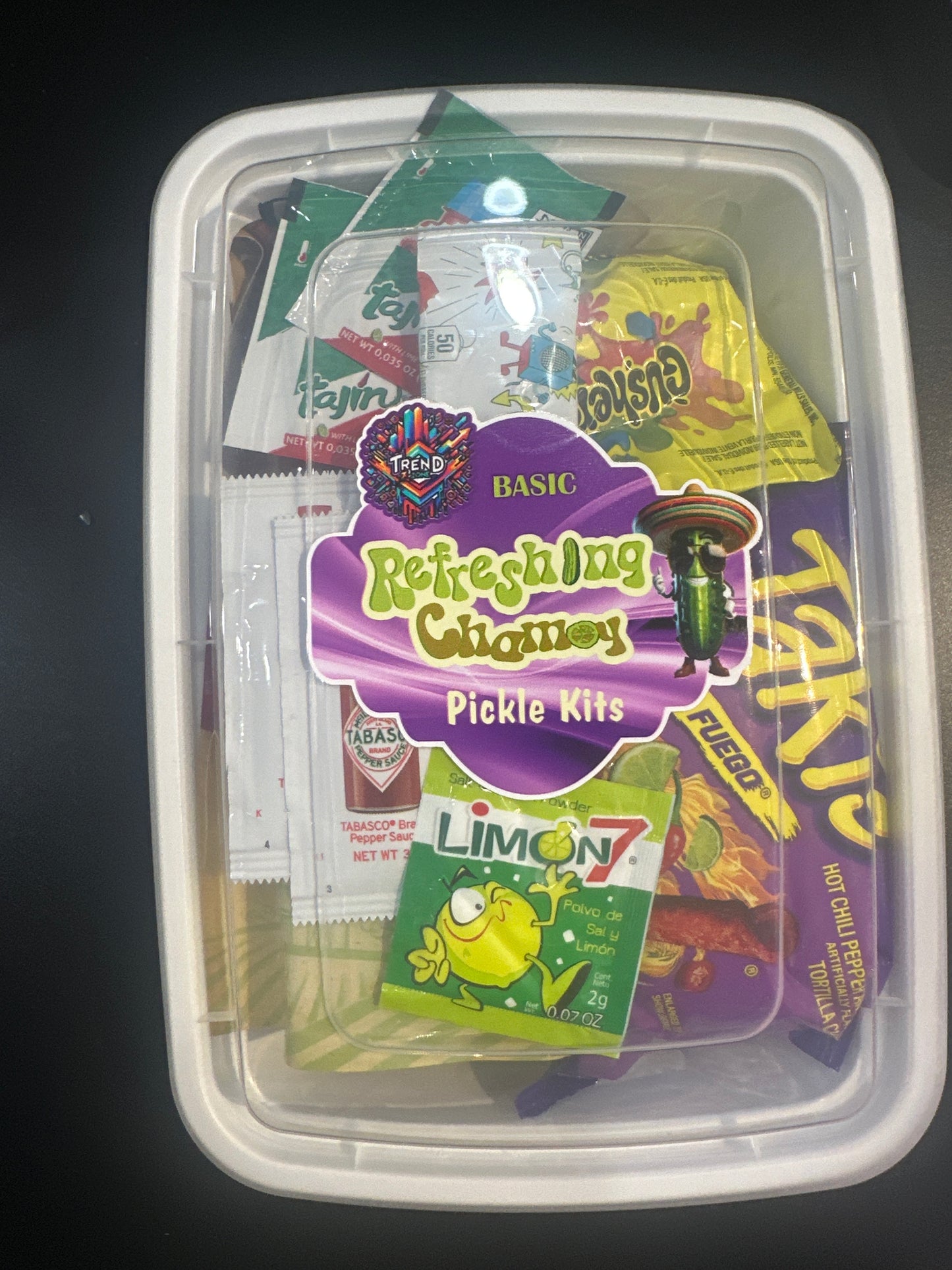 Refreshing Chamoy Pickle Kit