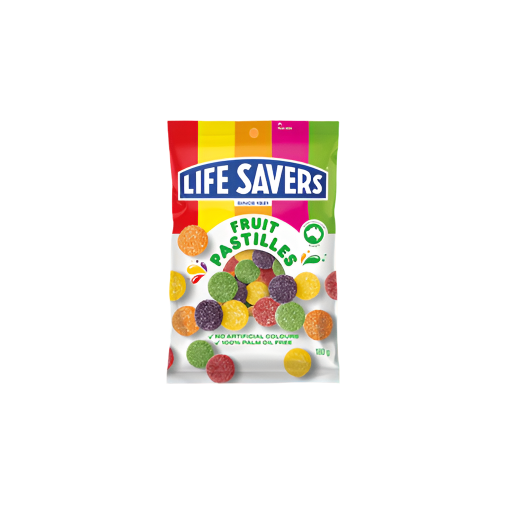 Lifesavers Fruit Pastilles 180g-Australia