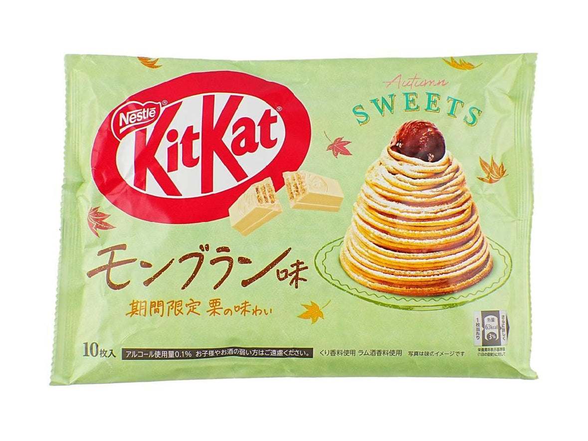 KitKat Mont Blanc Cake Limited Edition - Japan