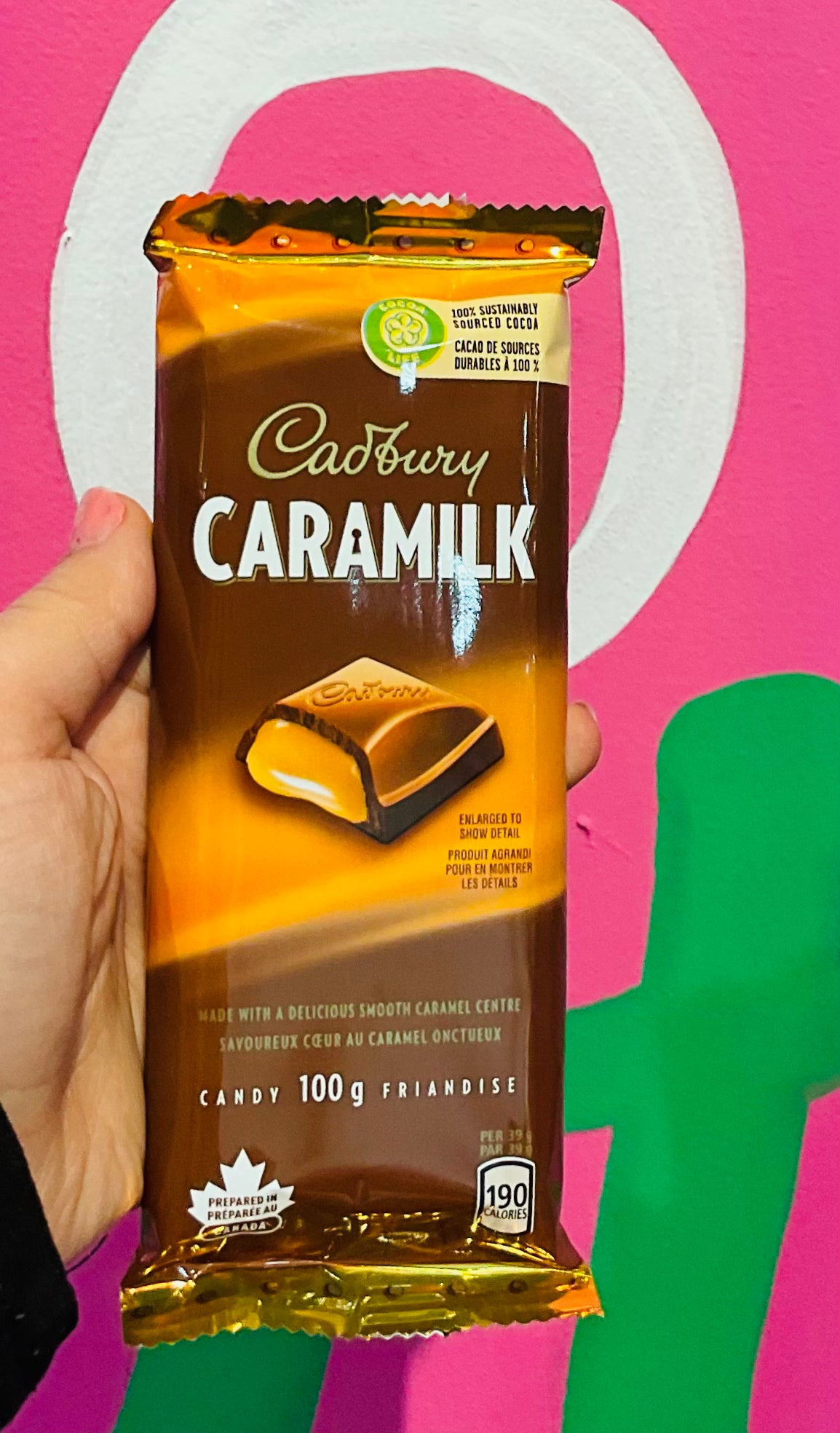 Cadbury Caramilk Chocolate Bar, (Canada)