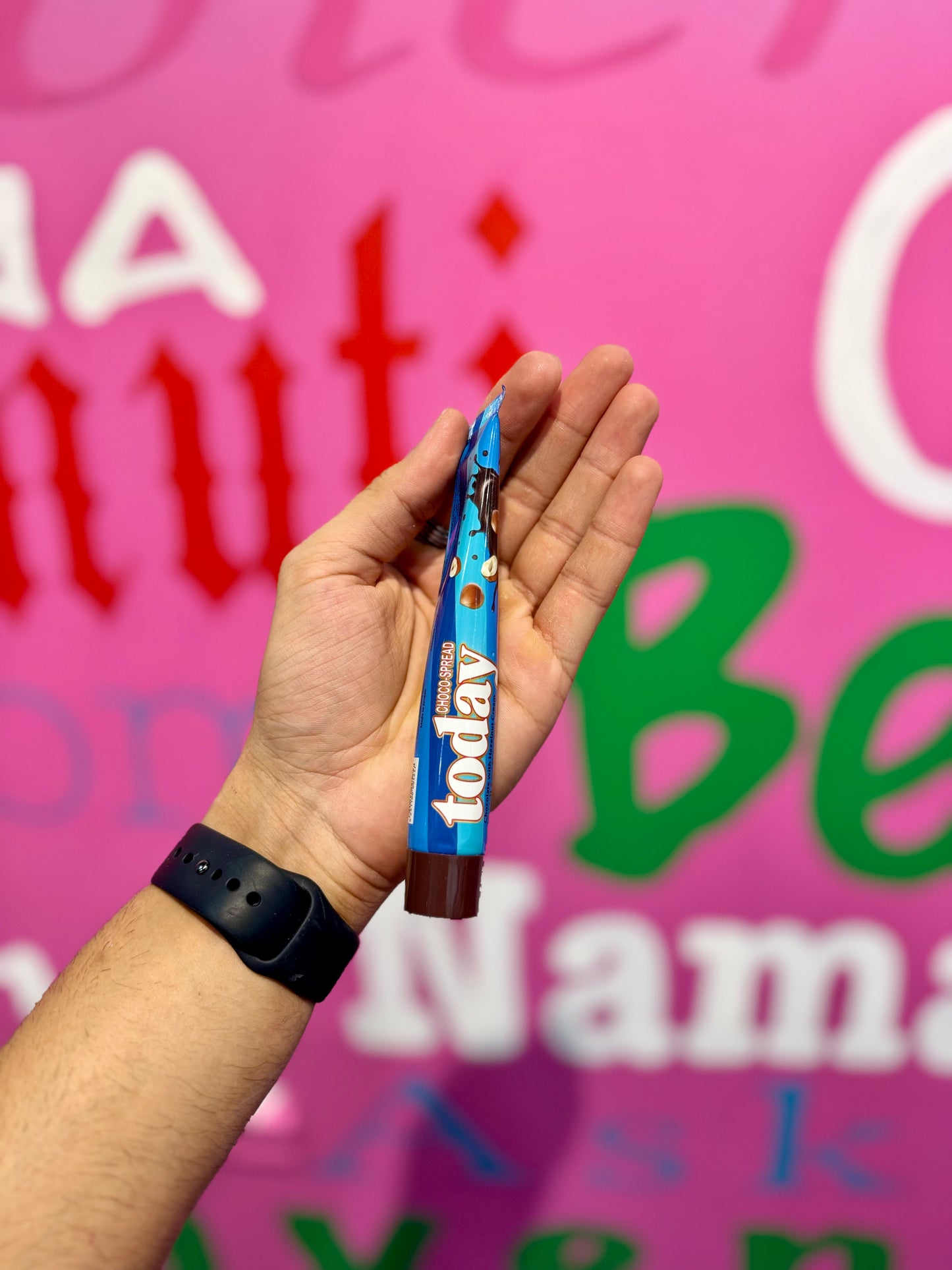 Today chocolate with Hazelnut Cream - Iraq