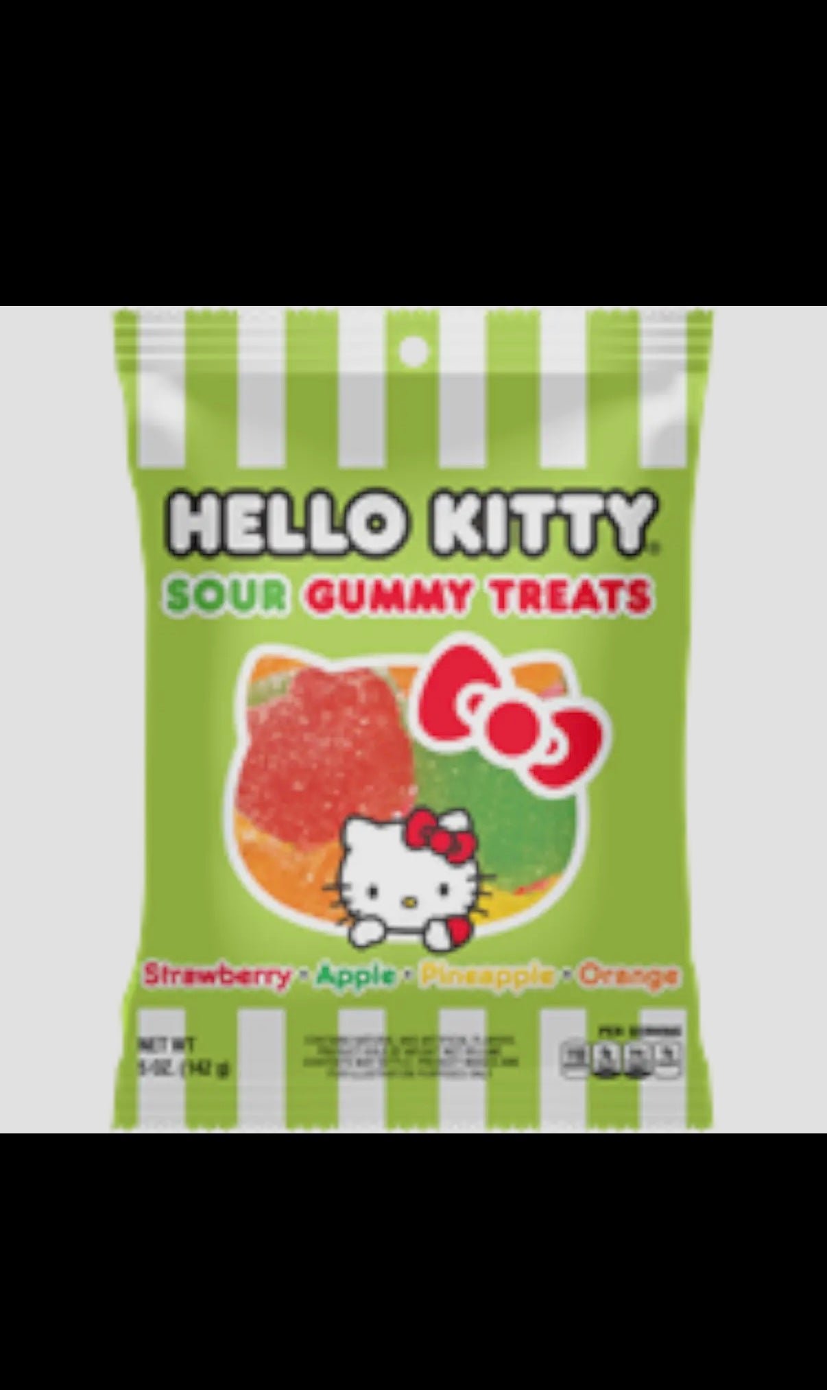 Hello Kitty Sour Gummy Treats 142g
