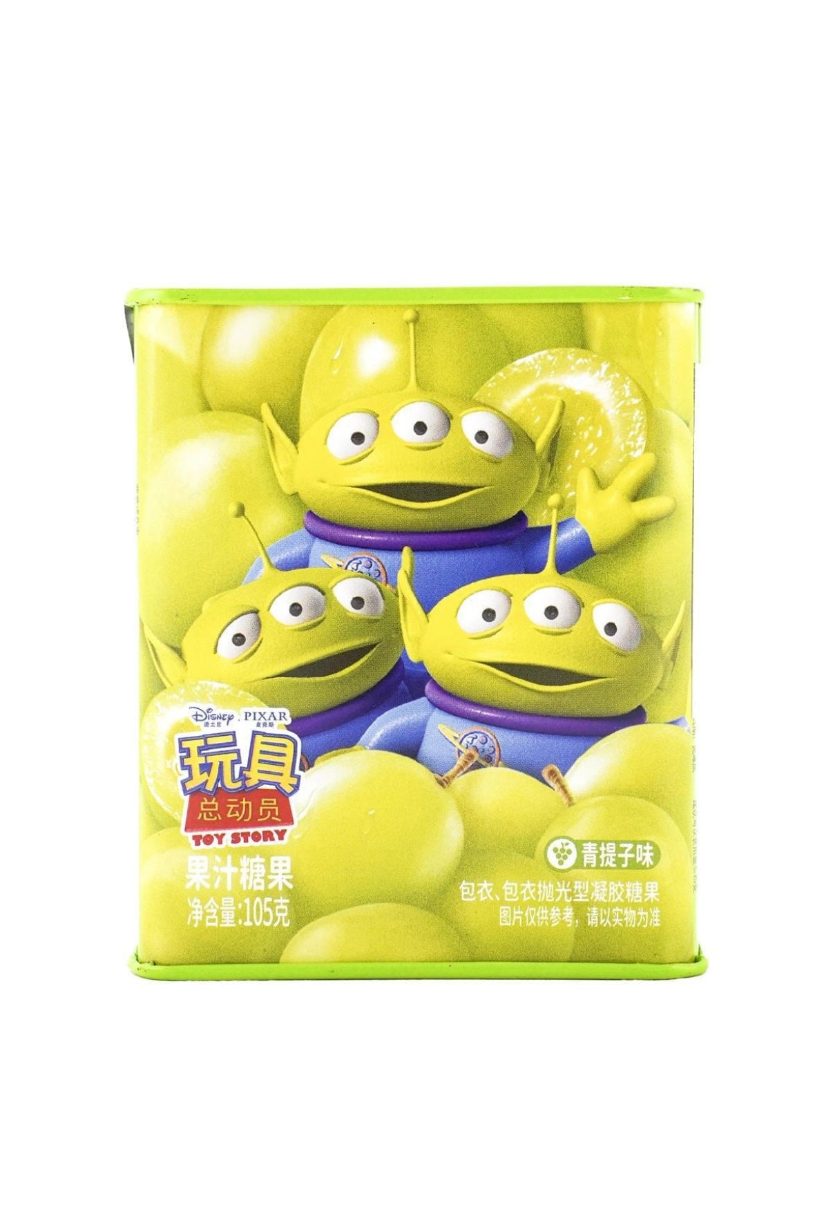 Toy Story Fruit Juice Gummies Green Grape
Flavor 3.70 oz