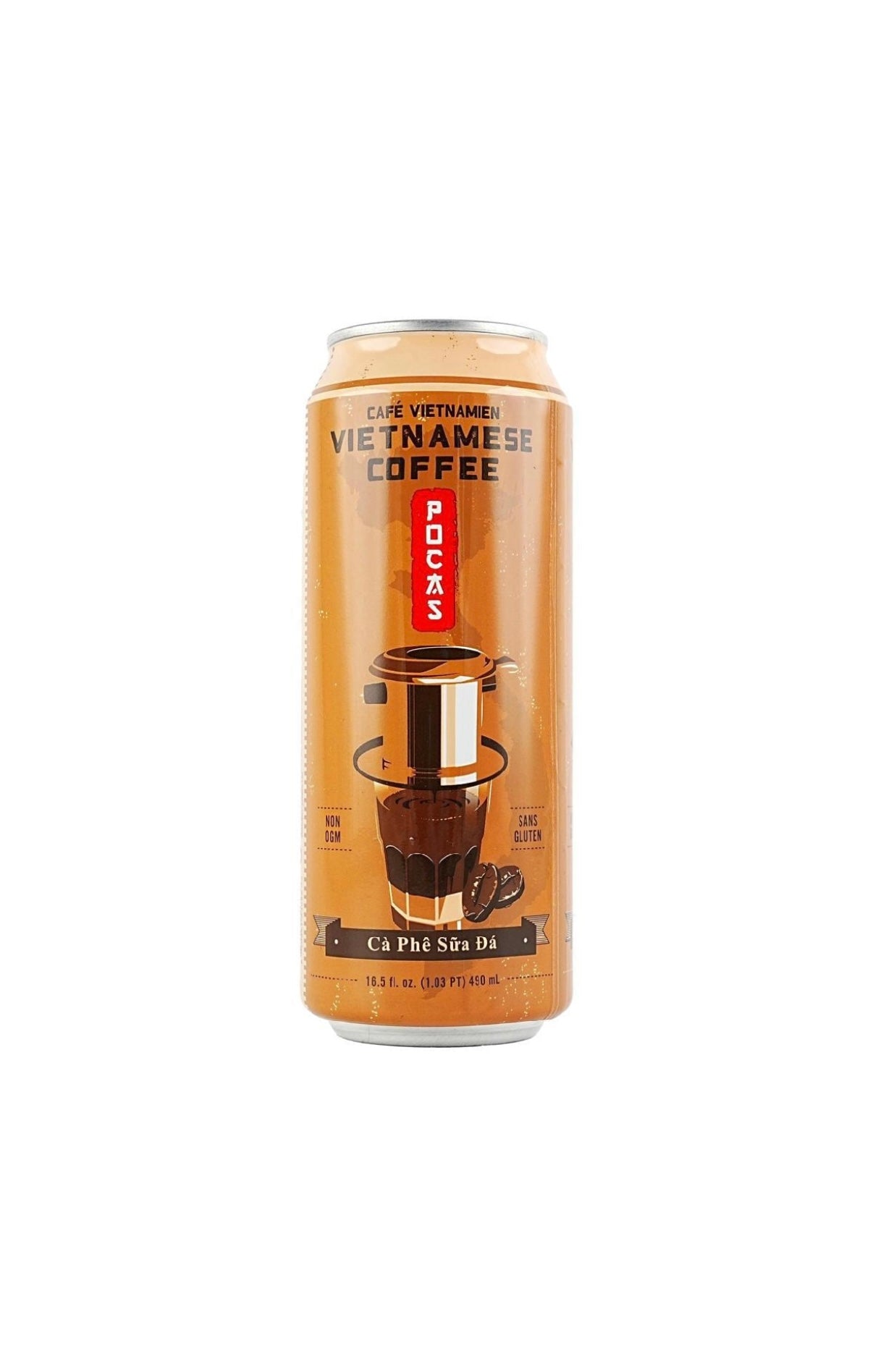 Cafe Vietnamien Coffee Gluten Free & non GMO 16.5 fl
