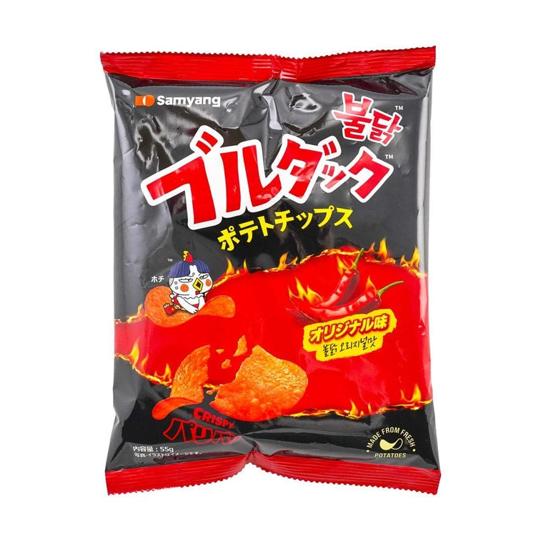 Buldak Potato Chips,Original, 1.94 oz