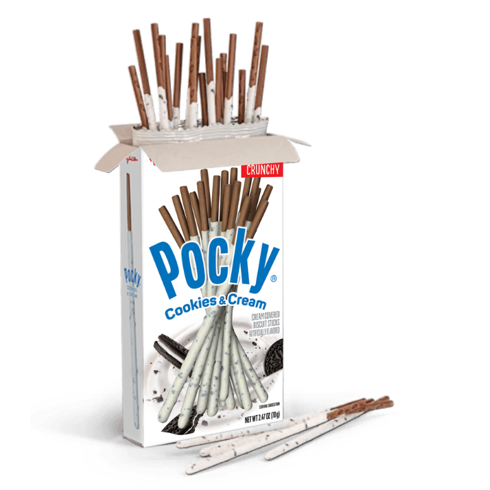Pocky cookies & cream - Thailand