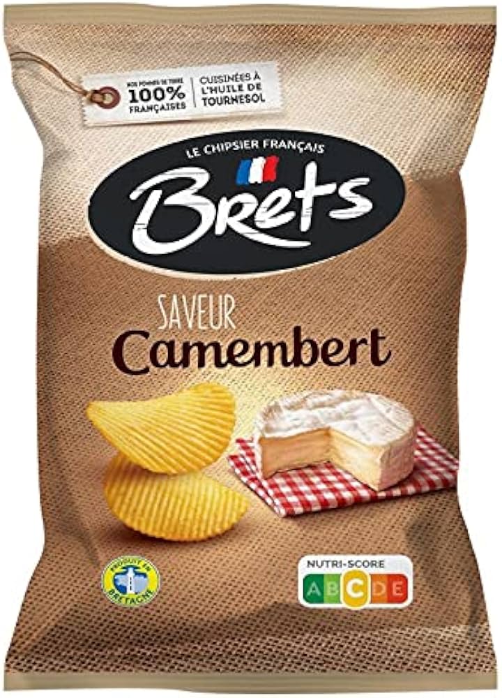 Brets Saveur Camembert Potato Chips