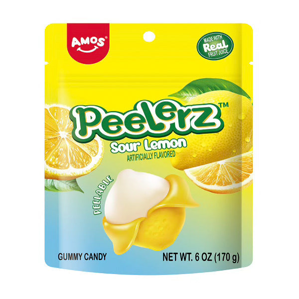 AMOS Peelerz Sour Lemon Candy