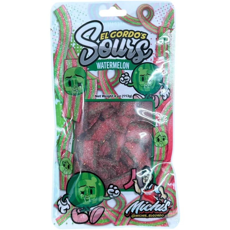 El Gordo's Watermelon Chamoy Sours - Mexico