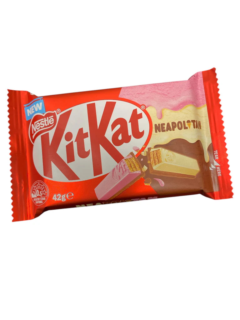Kit Kat Neapolitan Chocolate Bar 42g - Australia