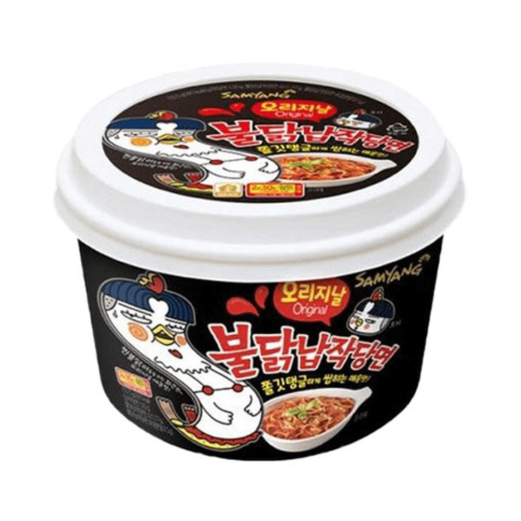 Samyang Buldak Flat Glass Noodles 155.5g - South Korea