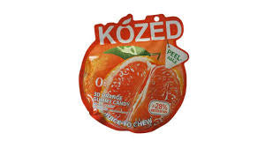 Kozed Peelable Orange Gummy Candy
