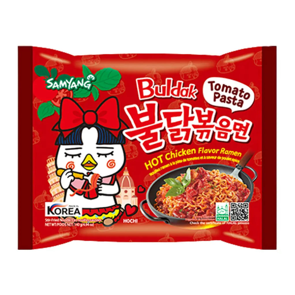 Samyang Buldak Tomato Pasta Hot Chicken Flavor Ramen - Korea