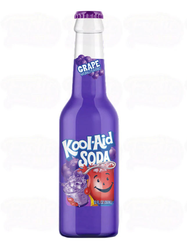 Kool-Aid Grape Soda 12 FL OZ - USA