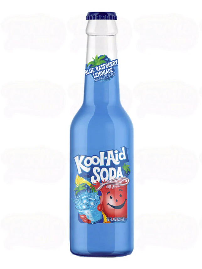 Kool-Aid Blue Raspberry Lemonade Soda 12 FL OZ - USA