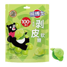 Hsu Fu Chi (徐福记) Dr. Bear Green Grape Peelable Juice Soft Candy