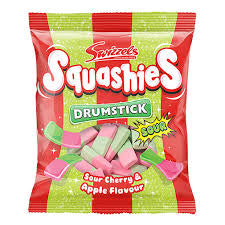 Swizzels Drumstick Squashies Sour Cherry & Apple Flavour sweets