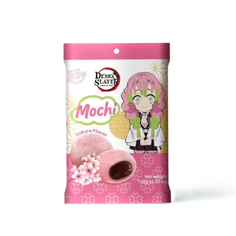 Demon Slayer Sakura Flavored Mochi Mitsuri Kanroji 120g - Taiwan