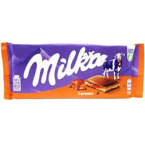 Milka Caramel chocolate bar