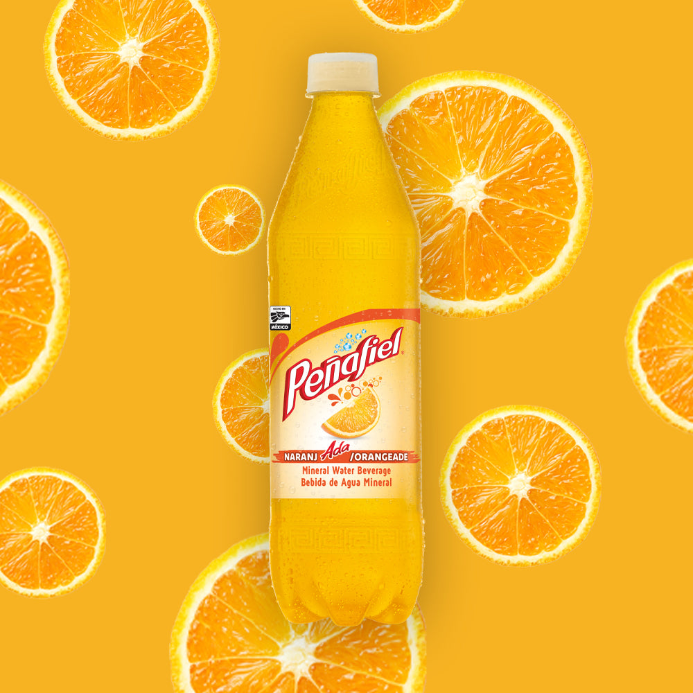 Peñafiel Naranjada Mineral Water Beverage