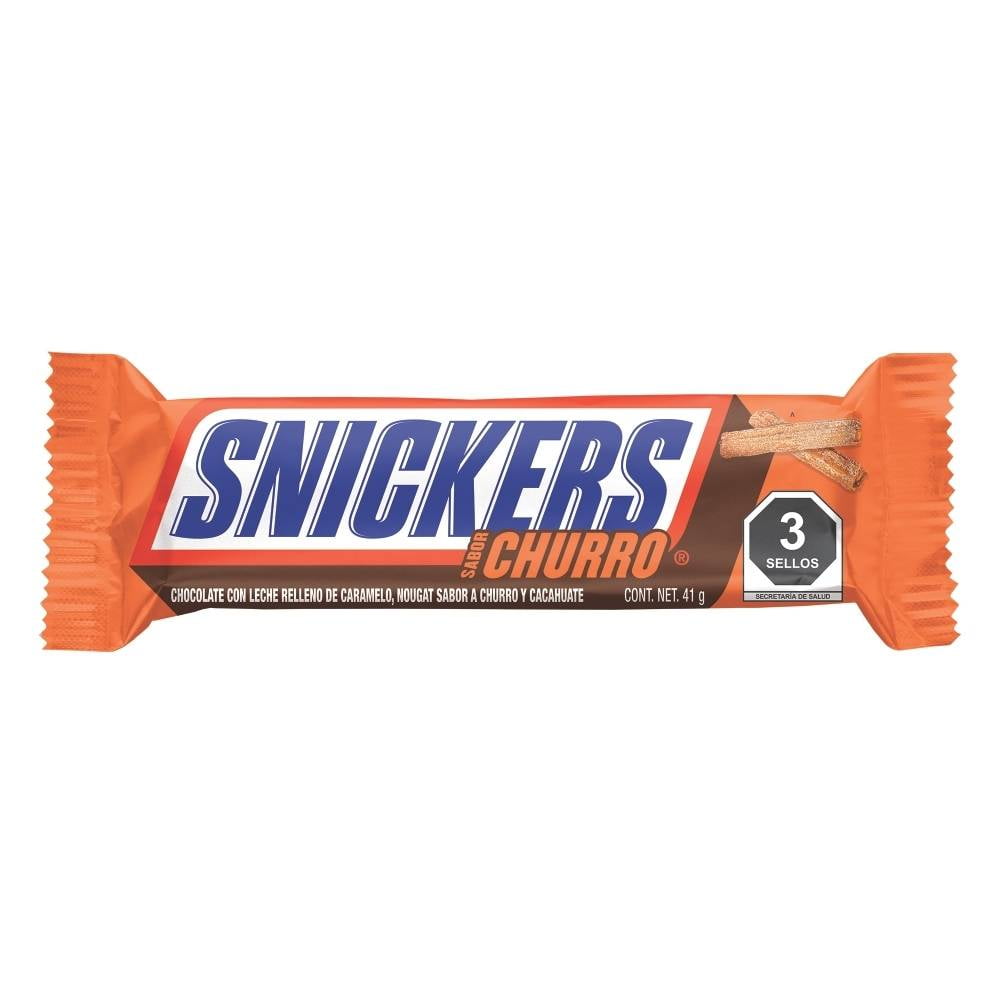 Snickers Churro Chocolate Bar 41g - Mexico