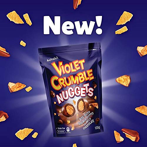 Violet Crumble Nuggets 135g (Australia)
