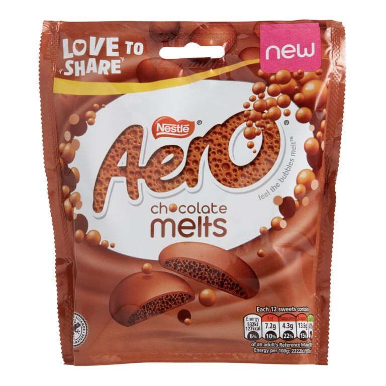 Nestle Aero Milk Chocolate Melts Pouch (Product of UK)
