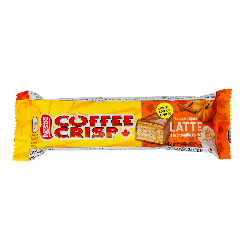 Coffee Crisp Pumpkin Spice Latte - 42g (Canada)
