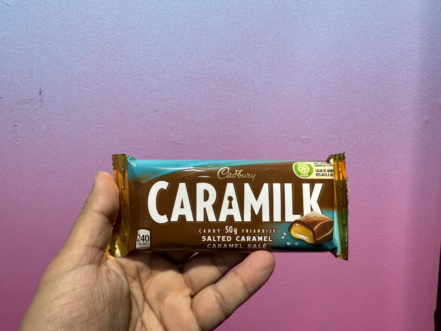 Cadbury Caramilk Salted Caramel 50g (Canada)