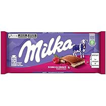 Milka Raspberry creme 100g (Poland)