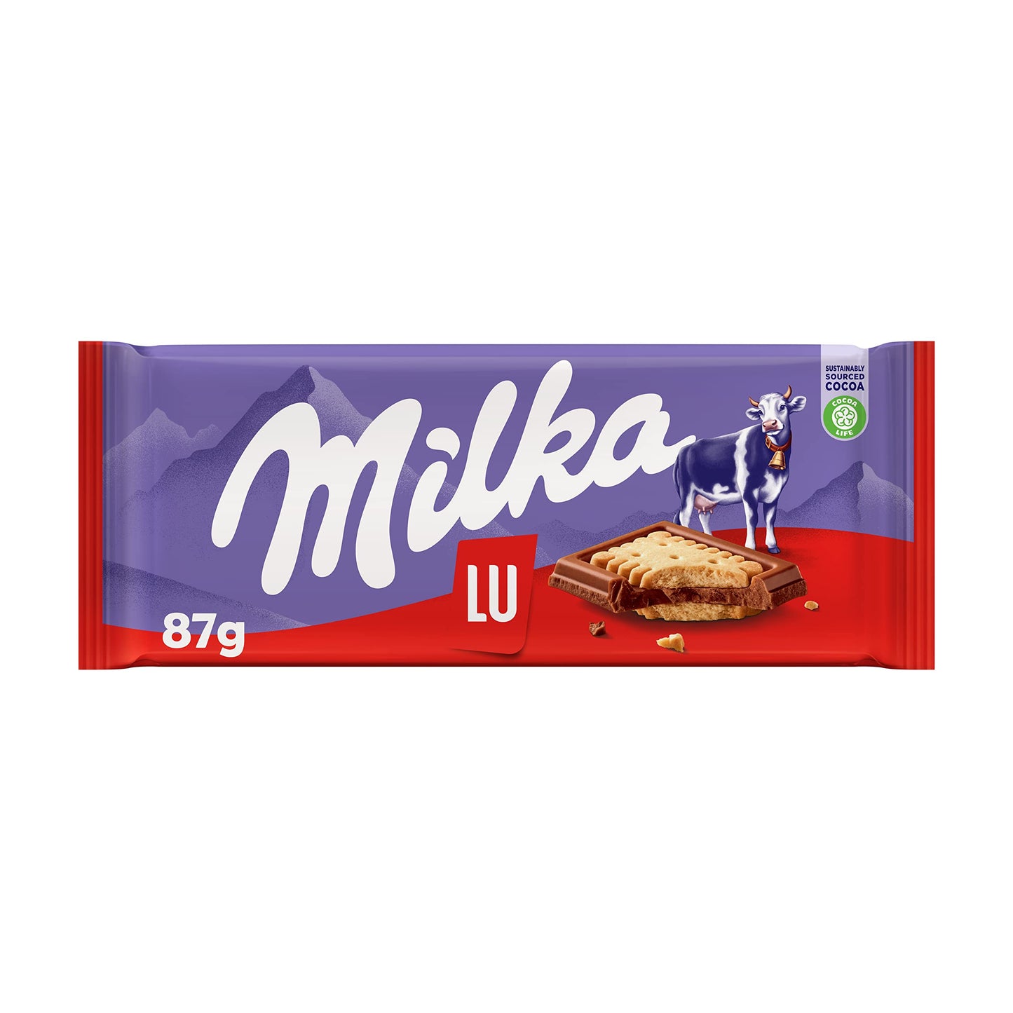 Milka LU Chocolate | Chocolate with Lu cookie pieces 100g(Germany)