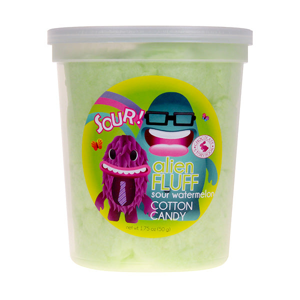 Alien fluff Sour Watermelon Cotton Candy | 50g