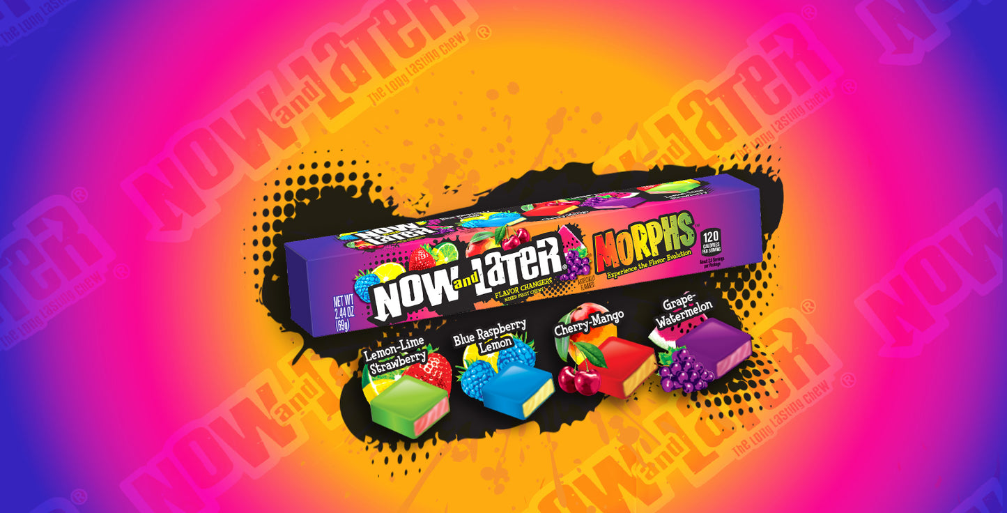 Now and Later Morphs Mixed Fruit Chew 69g