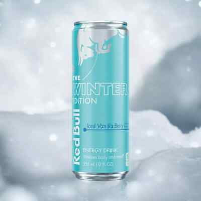 Red Bull Limited Winter Edition Iced Vanilla Berry- Canada