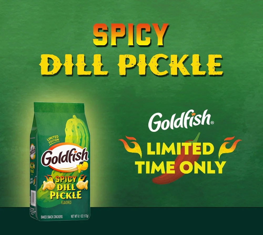 Goldfish Spicy Dill Pickle Limited Edition 180g