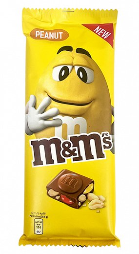 M&Ms Peanut Tablet 165g - Austria