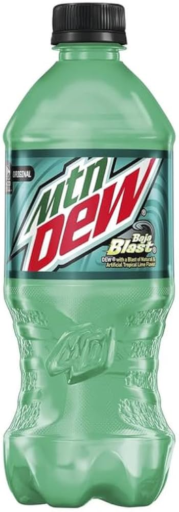 Mountain Dew Baja Blast 20fl oz (USA)